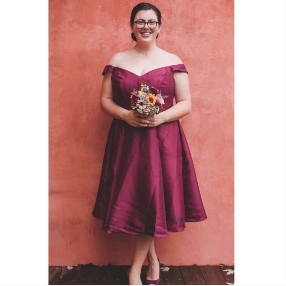 NWT Off Shoulder Tea Dress